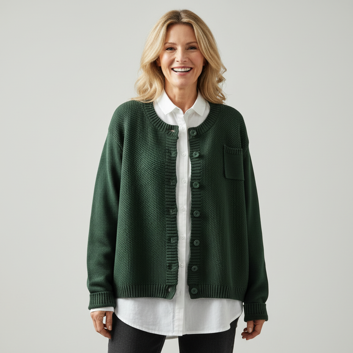 Comodo cardigan lavorato a maglia Berlinda™