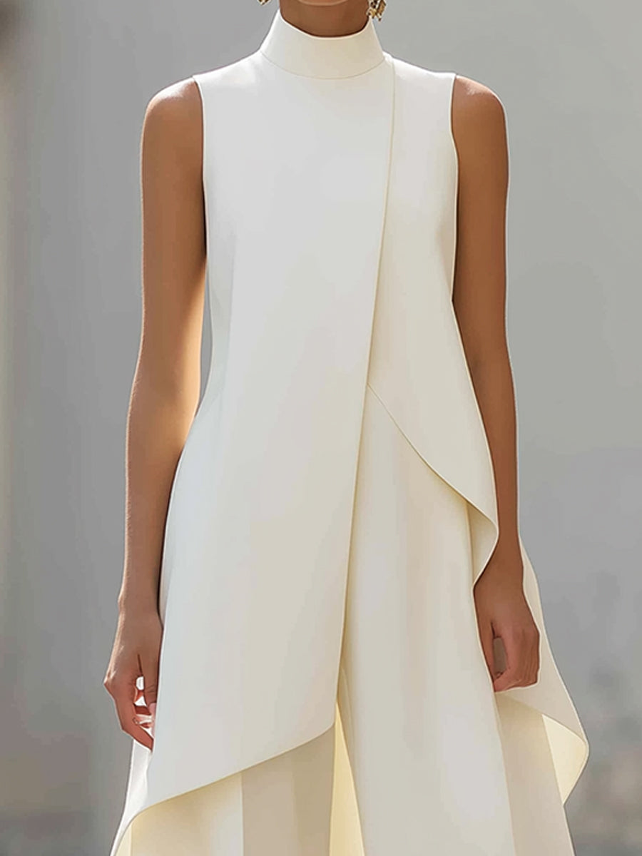 Martina | Abito lungo ed elegante con scollo a V