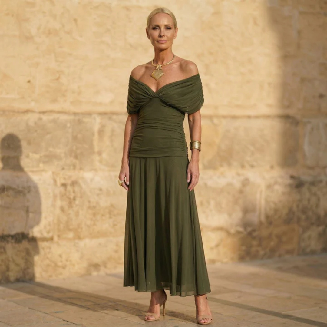 Morgan | Elegante Vestito Verde
