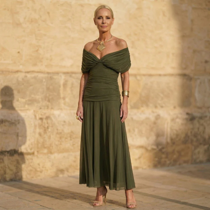 Morgan | Elegante Vestito Verde