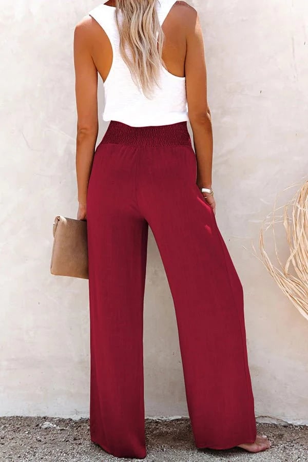 Ammora | Pantaloni leggeri in cotone