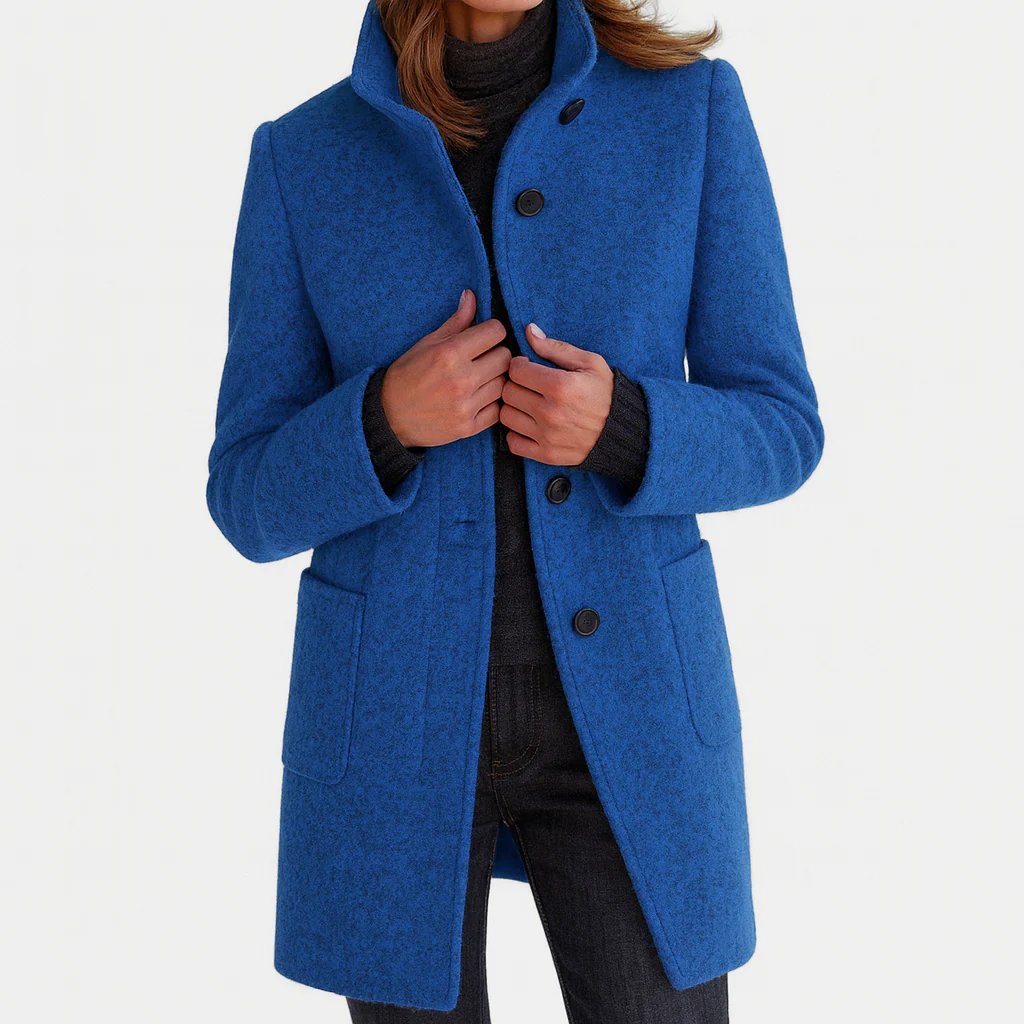 Victoria | Cappotto a collo alto, elegante
