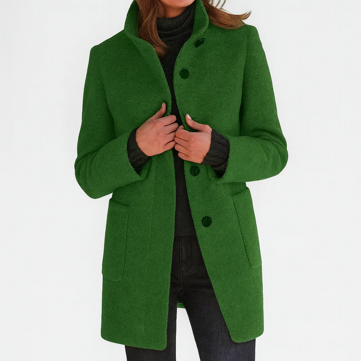 Victoria | Cappotto a collo alto, elegante