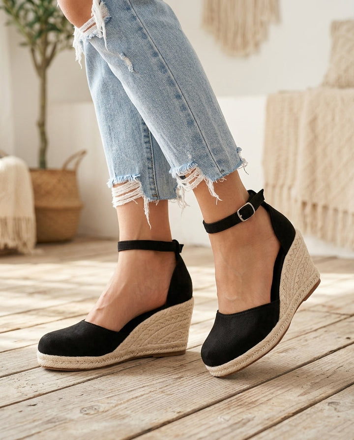 Sandali Espadrillas Zeppa
