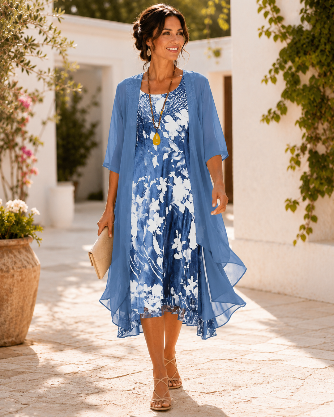Olivia | Abito Donna Leggero a Due Strati