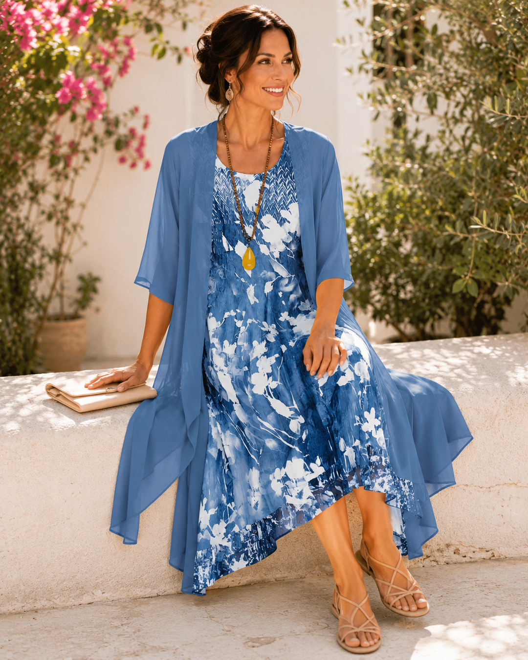Olivia | Abito Donna Leggero a Due Strati