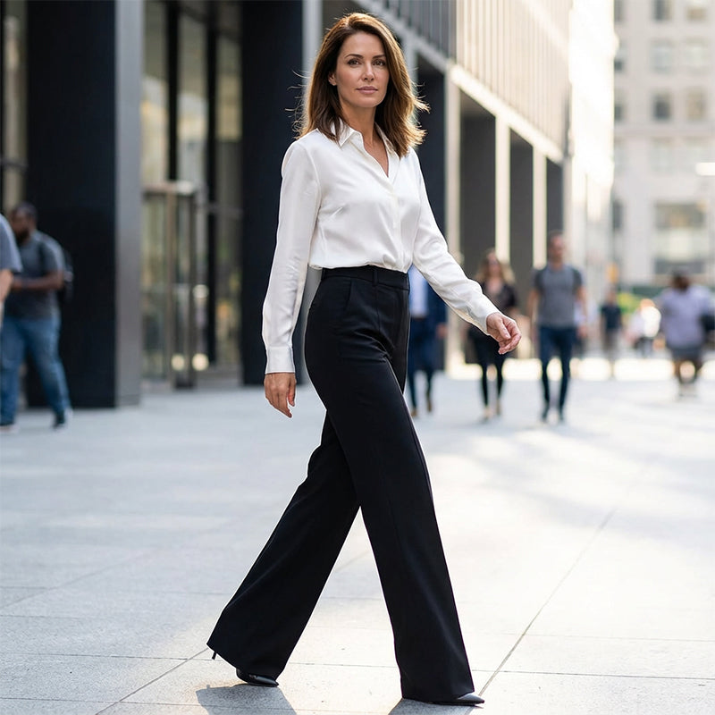 Iris | Pantaloni a Vita Alta