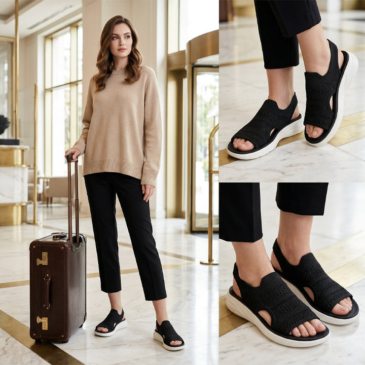 Isidora™ | Sandali con plateau in maglia traspirante