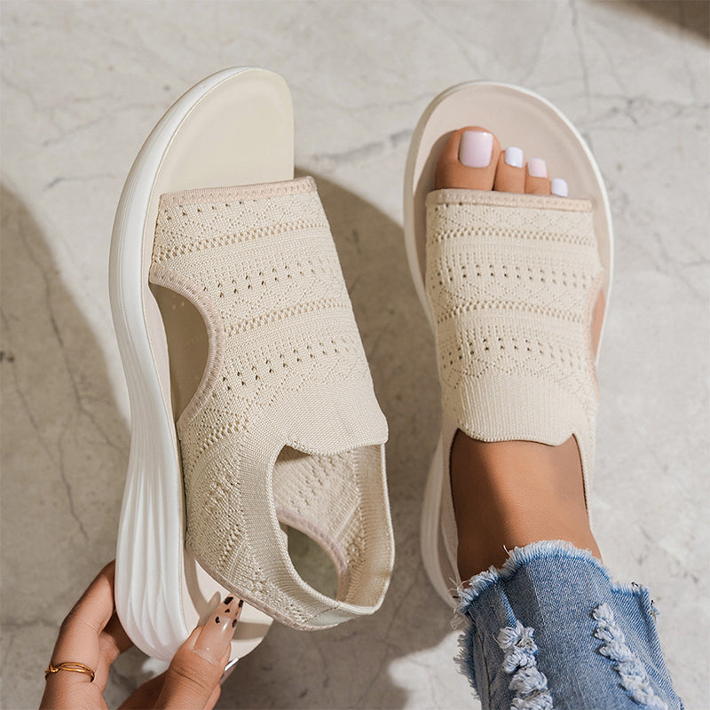Isidora™ | Sandali con plateau in maglia traspirante