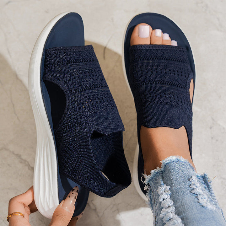 Isidora™ | Sandali con plateau in maglia traspirante